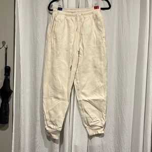 Cream color sweats
